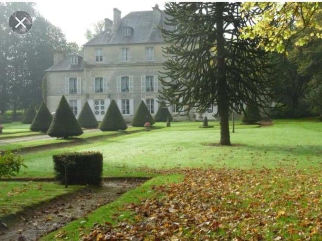 Chateau De Goville Le Breuil-en-Bessin Exterior photo